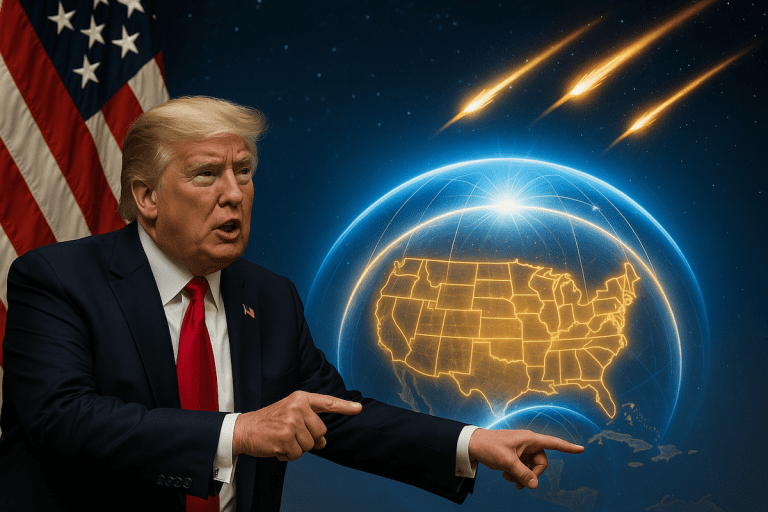 Lire la suite à propos de l’article États-Unis : Donald Trump promet un « Dôme d’or », un bouclier antimissiles capable d’intercepter des menaces venues de l’espace