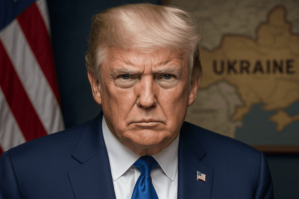 You are currently viewing Guerre en Ukraine : Trump accuse Poutine d’être « devenu complètement fou », le Kremlin et Macron répliquent