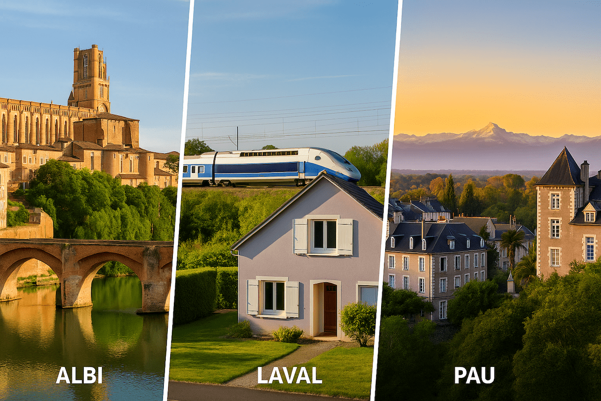 You are currently viewing Immobilier 2025 : Albi, Laval et Pau, ces 3 villes moyennes qui séduisent de plus en plus d’acheteurs