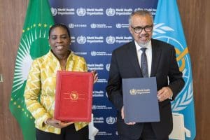 Lire la suite à propos de l’article L’Union africaine et l’OMS renouvellent leur partenariat stratégique pour renforcer la couverture santé universelle