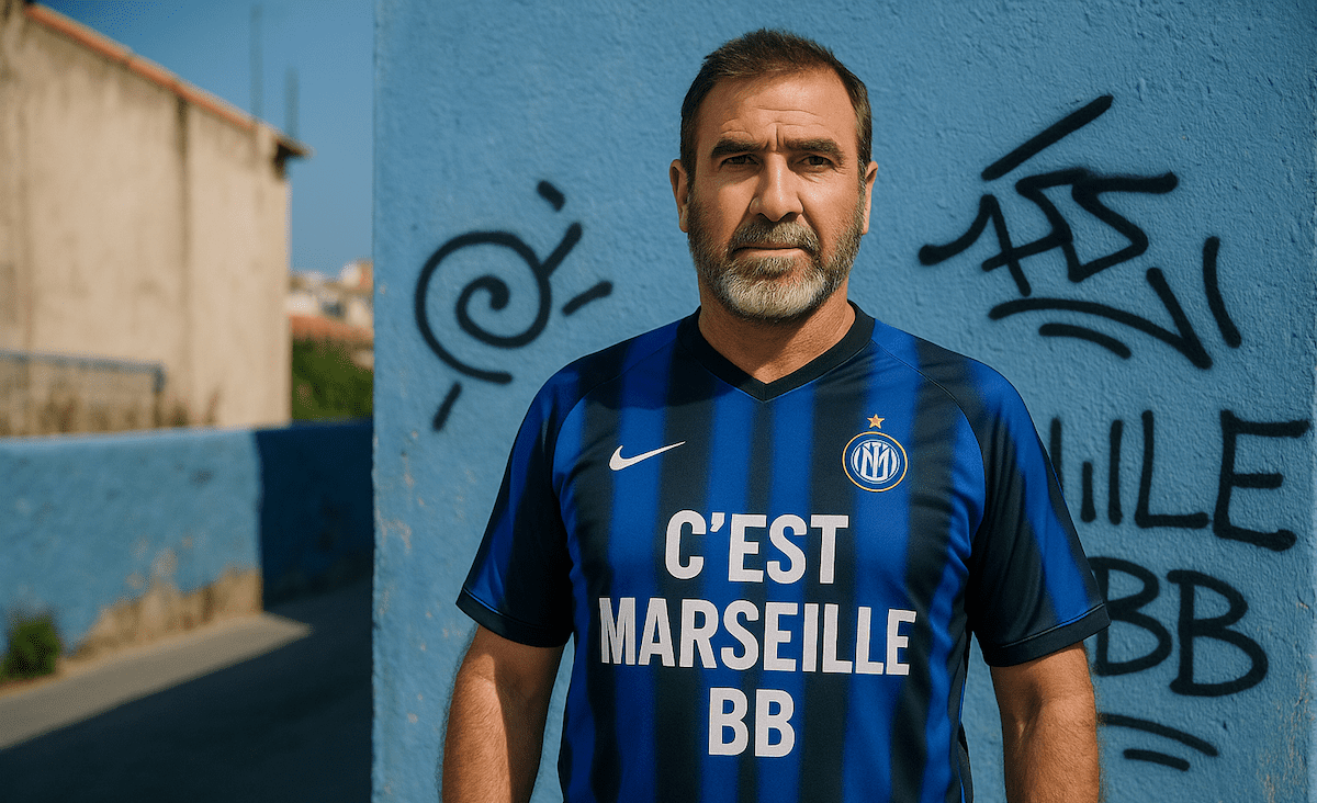 You are currently viewing Marseille : Eric Cantona affiche son soutien à l’Inter Milan contre le PSG