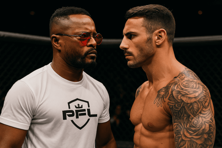 Lire la suite à propos de l’article PFL Paris : Patrice Évra devait affronter Benjamin Samat, ex-candidat des Marseillais, pour son premier combat MMA