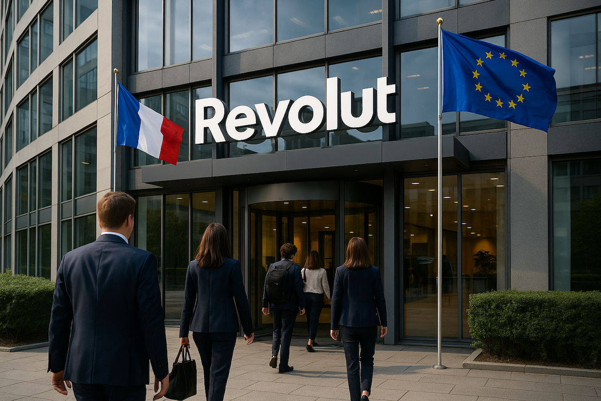 You are currently viewing Revolut : la néobanque installe son siège Europe de l’Ouest à Paris avec 1 milliard d’investissement