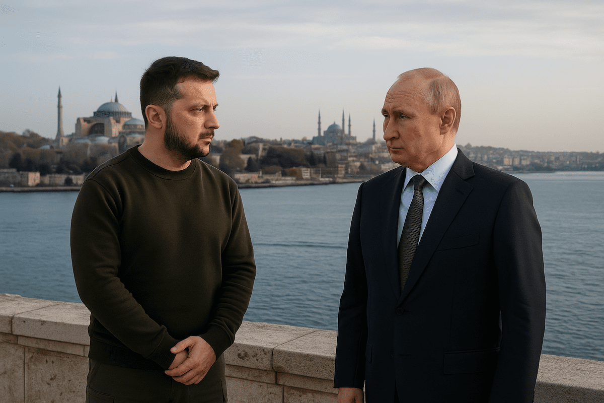 You are currently viewing Vers la paix en Ukraine ? Zelensky et Poutine sur le point de se rencontrer à Istanbul