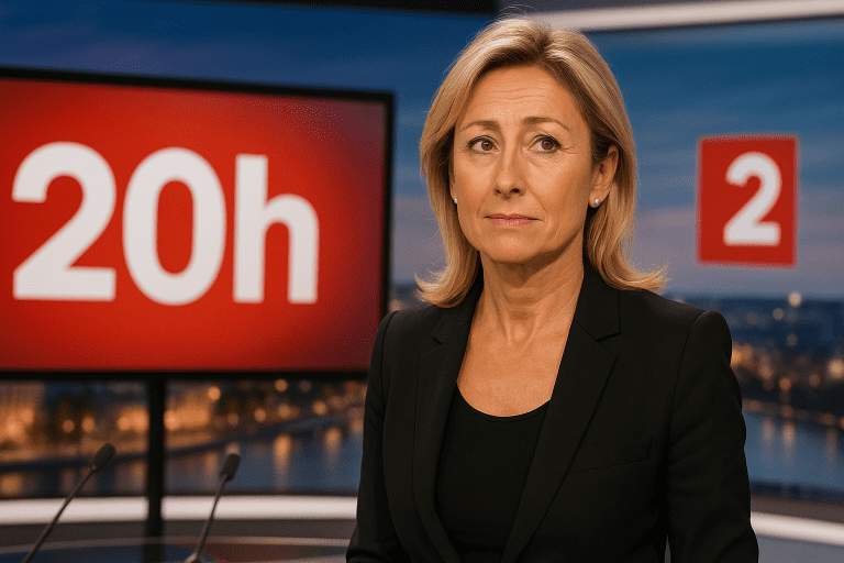 Lire la suite à propos de l’article Anne-Sophie Lapix : fin d&rsquo;une ère à France 2 après six années de journalisme de référence