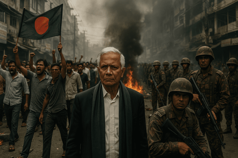 Lire la suite à propos de l’article Bangladesh : crise politique et chaos au cœur d&rsquo;une transition incertaine