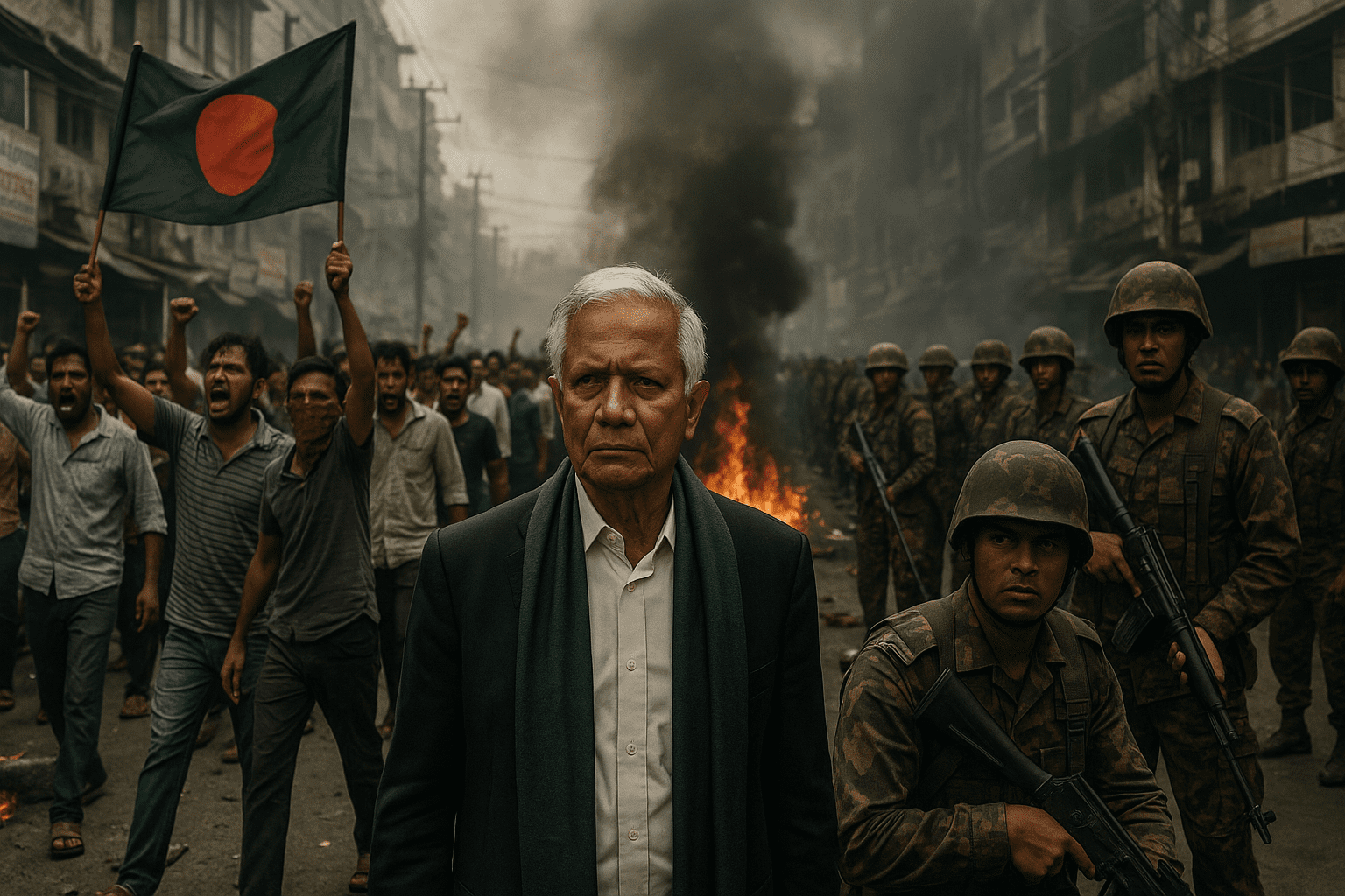 You are currently viewing Bangladesh : crise politique et chaos au cœur d&rsquo;une transition incertaine