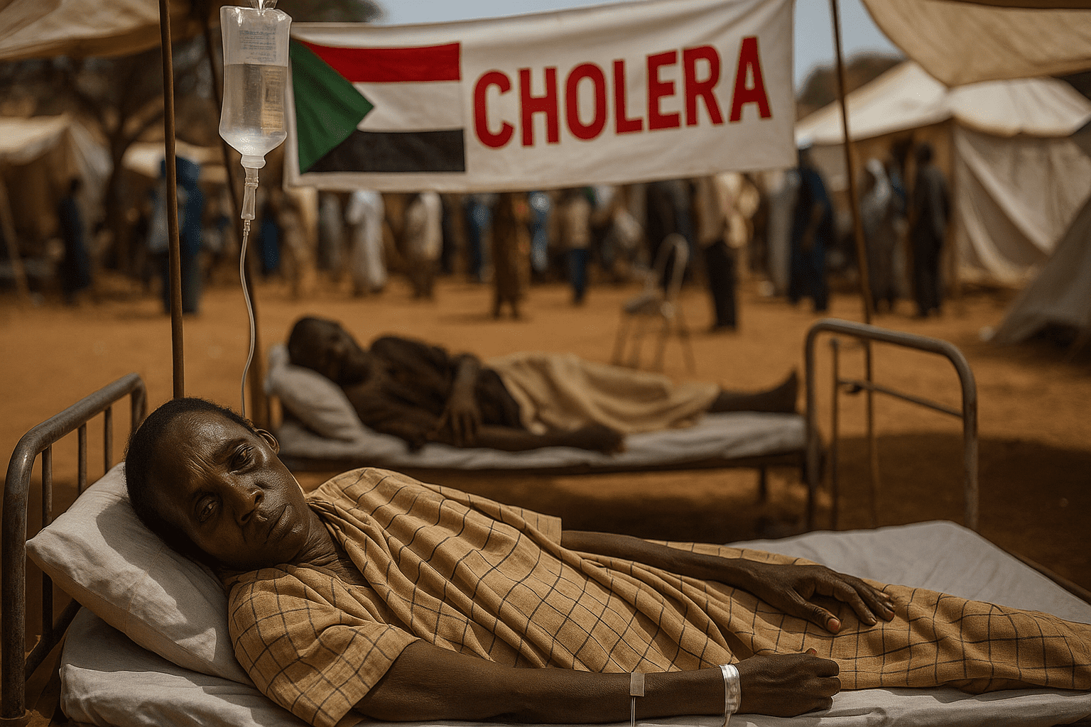 You are currently viewing Choléra : crise humanitaire au soudan face à l&rsquo;effondrement des infrastructures