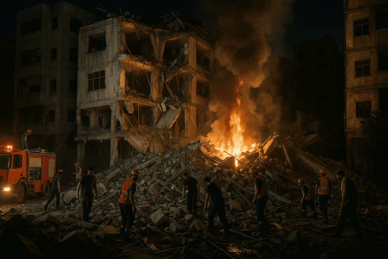 Lire la suite à propos de l’article Gaza : attaque ciblée et bilan tragique