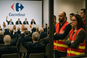 Lire la suite à propos de l’article Dialogue social : Carrefour face à la distance des actionnaires