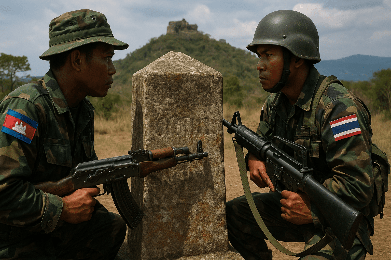You are currently viewing Différend frontalier : tension croissante entre Cambodge et Thaïlande