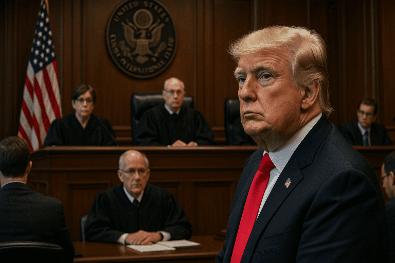 Lire la suite à propos de l’article Droits de douane : la justice américaine bloque les surtaxes de Trump