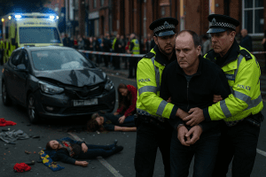 Lire la suite à propos de l’article Liverpool : un automobiliste fonce dans la foule lors de la parade, 11 blessés