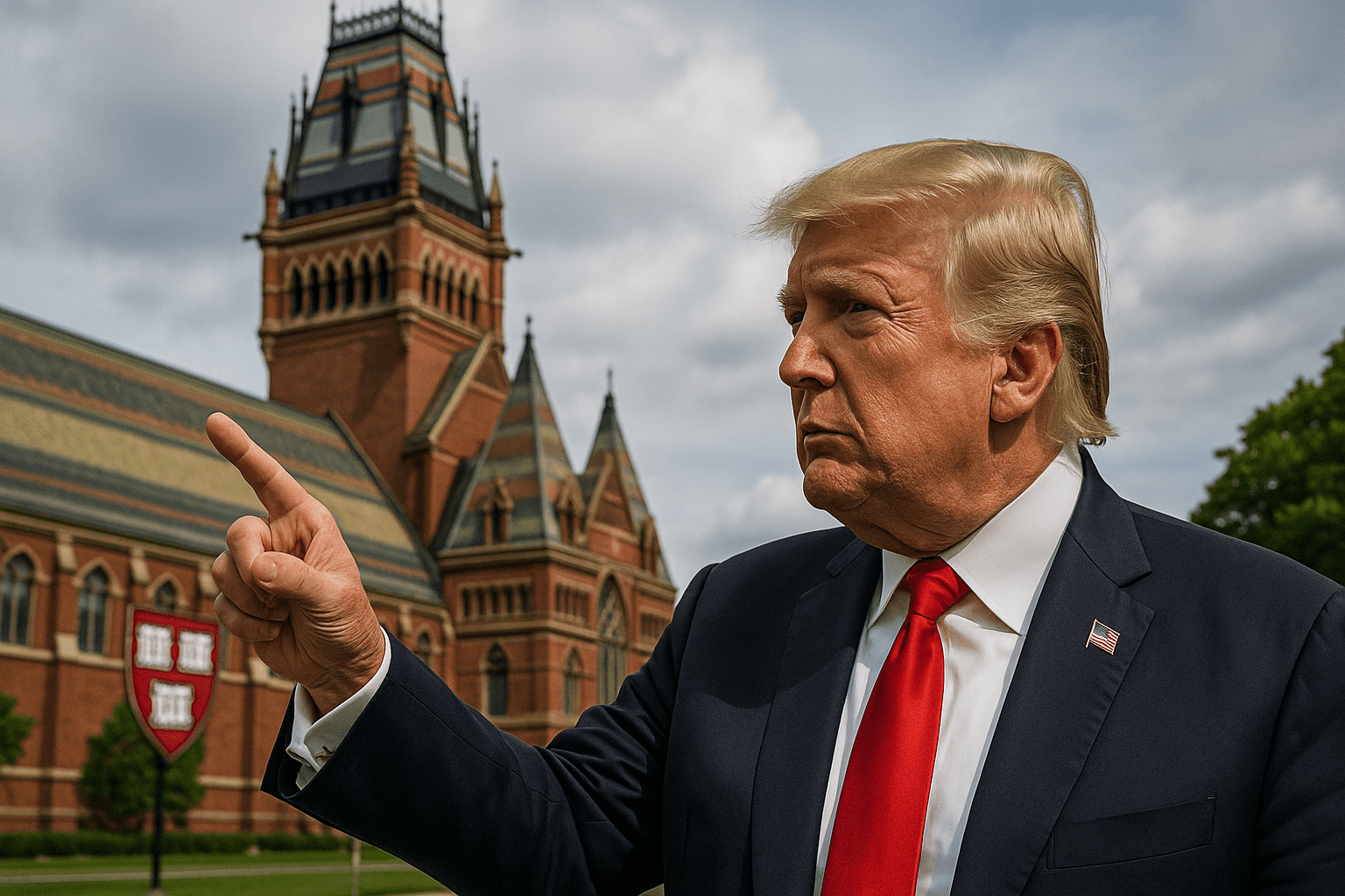 You are currently viewing Trump : offensive contre Harvard et la fin des contrats fédéraux