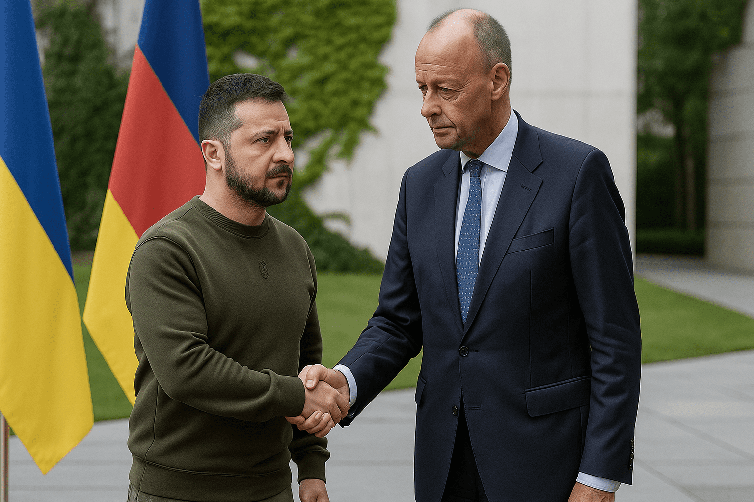 You are currently viewing Ukraine : Zelensky à Berlin, un tournant dans le soutien occidental
