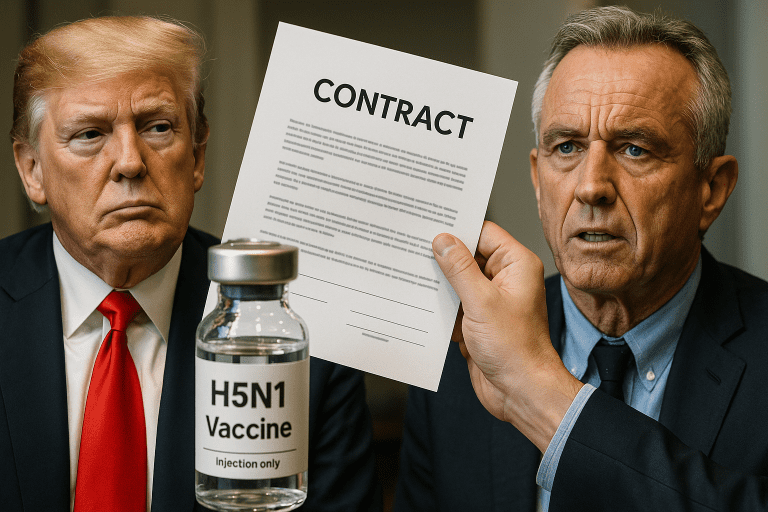 Lire la suite à propos de l’article Vaccin : l&rsquo;administration Trump annule un contrat clé avec Moderna