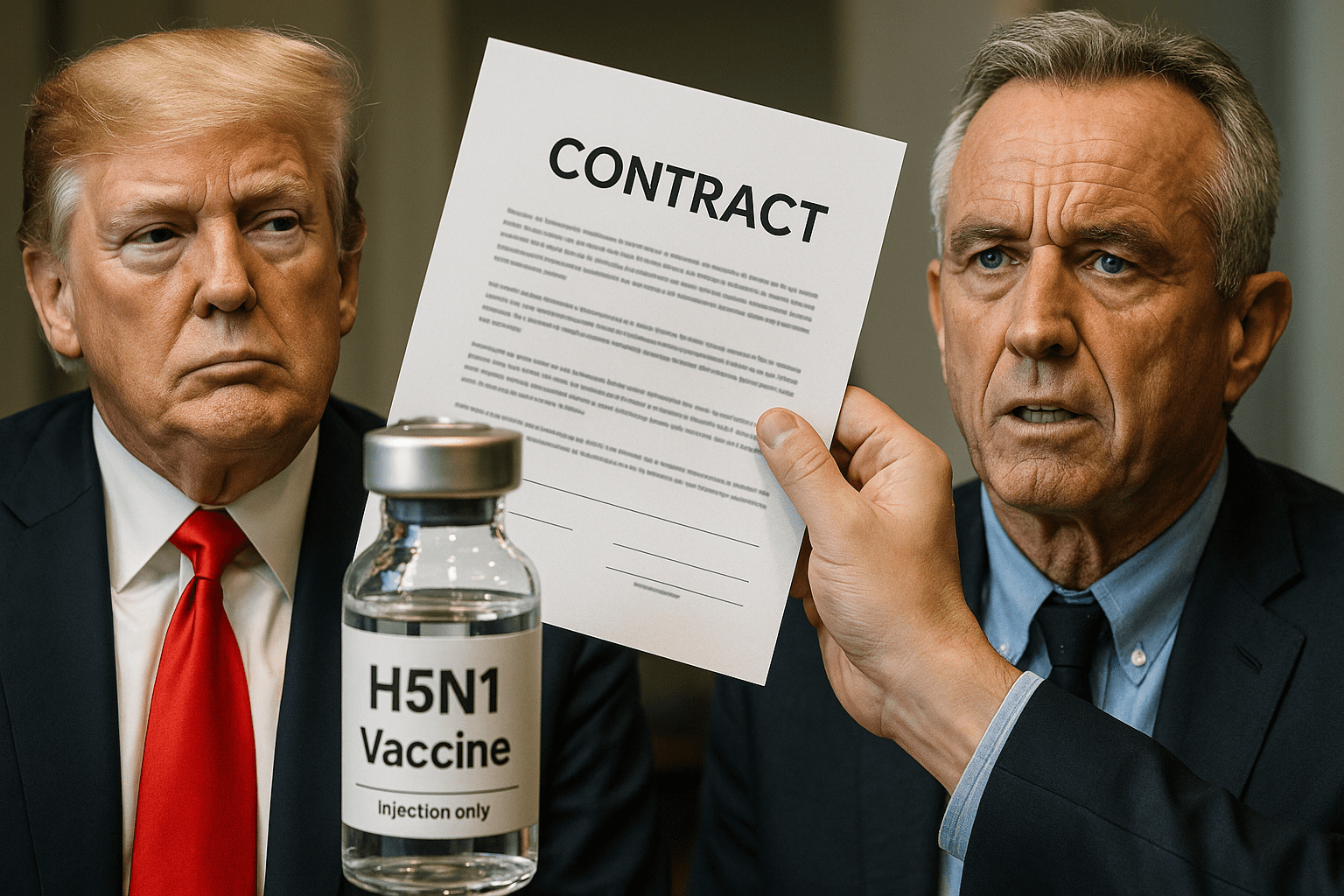 You are currently viewing Vaccin : l&rsquo;administration Trump annule un contrat clé avec Moderna