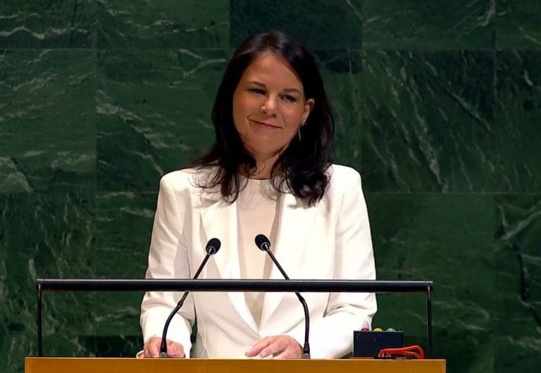 Lire la suite à propos de l’article Annalena Baerbock élue présidente de la 80e Assemblée générale de l’ONU : une nomination sous tension