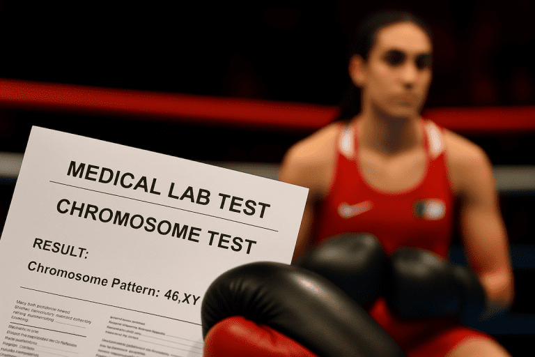 Lire la suite à propos de l’article Boxe : Imane Khelif au cœur d’une nouvelle controverse après la fuite d’un rapport médical sur son caryotype