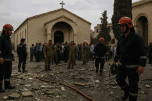 Lire la suite à propos de l’article Damas : Attentat suicide dans une église, l’État islamique pointé du doigt