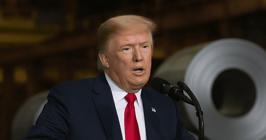You are currently viewing États-Unis : Donald Trump double les droits de douane sur l’acier et l’aluminium dès ce mercredi