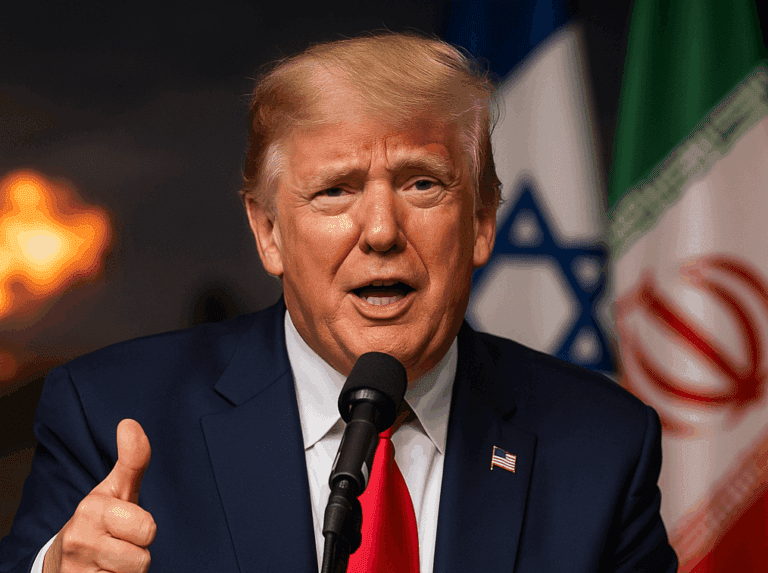 Lire la suite à propos de l’article États-Unis : Trump revendique un cessez-le-feu Israël-Iran au moment même où les missiles pleuvent