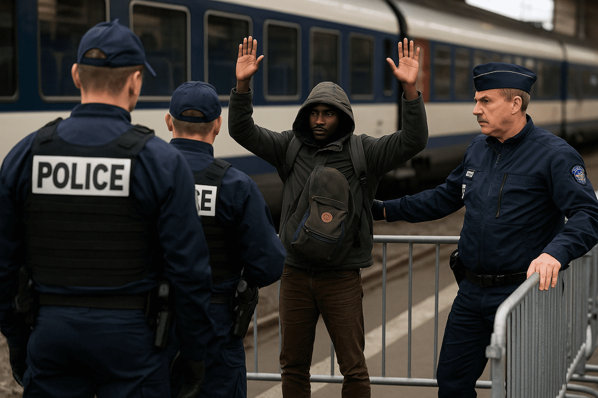 You are currently viewing France : 4 000 forces de l’ordre mobilisées pour traquer les migrants en situation irrégulière dans les gares