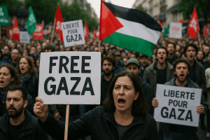 Lire la suite à propos de l’article France : Mobilisation massive contre l’arraisonnement du bateau humanitaire pour Gaza