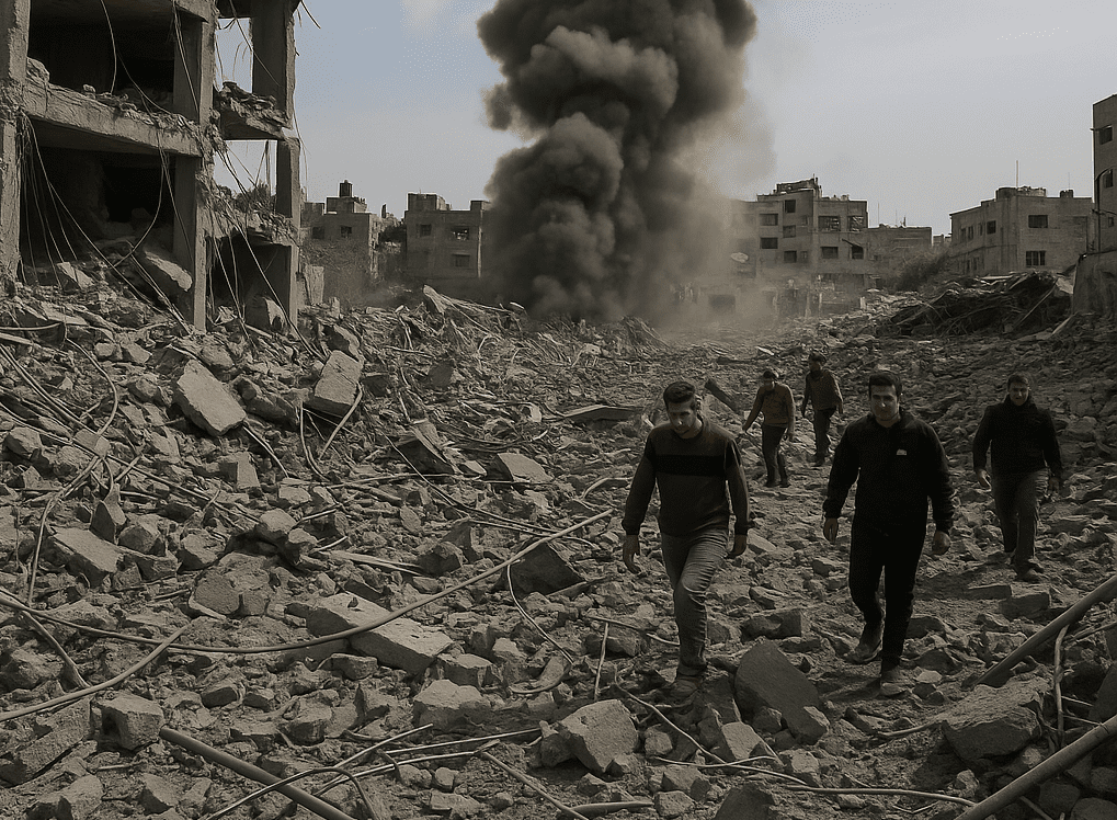 You are currently viewing Gaza : 48 morts dans de nouvelles frappes israéliennes, dont 21 dans un cybercafé