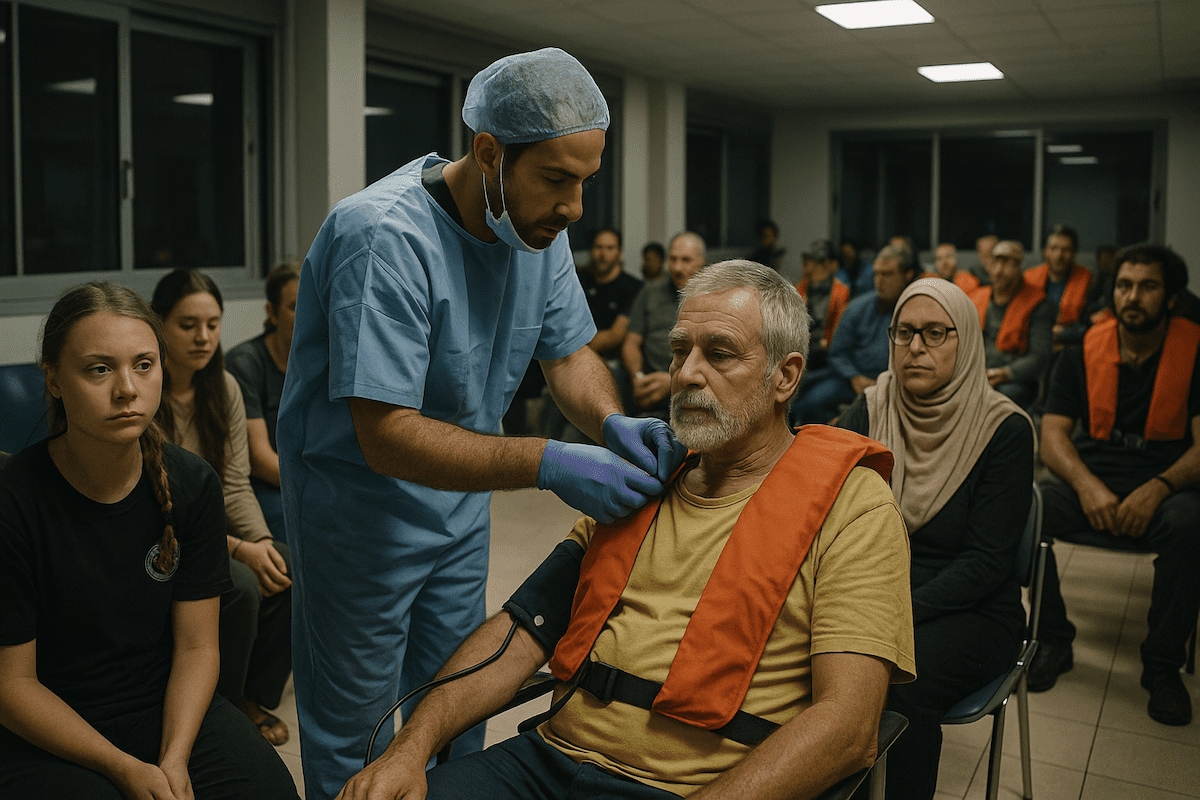 You are currently viewing Gaza : après l’interception du voilier Madleen, les passagers encore injoignables 19 heures plus tard