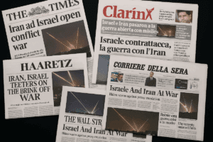 Lire la suite à propos de l’article Iran‑Israël : la presse mondiale s’alarme d’un conflit aux allures de « guerre totale »
