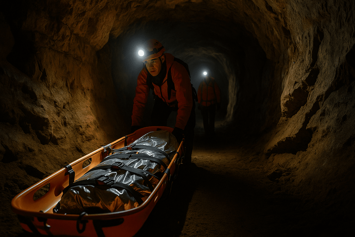 You are currently viewing Isère : le spéléologue blessé extrait sain et sauf de la grotte du Guiers Mort après une opération de grande ampleur