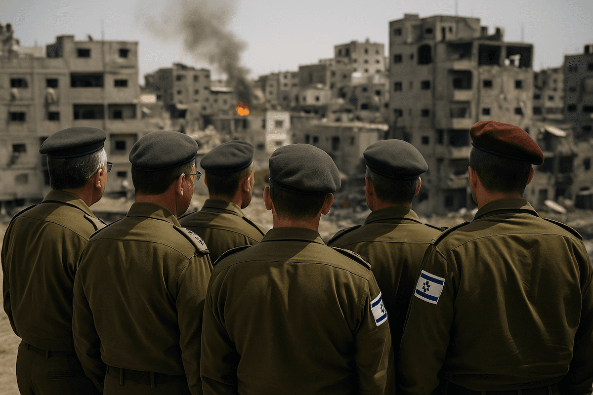 You are currently viewing Israël : des officiers du renseignement refusent de participer à la guerre à Gaza