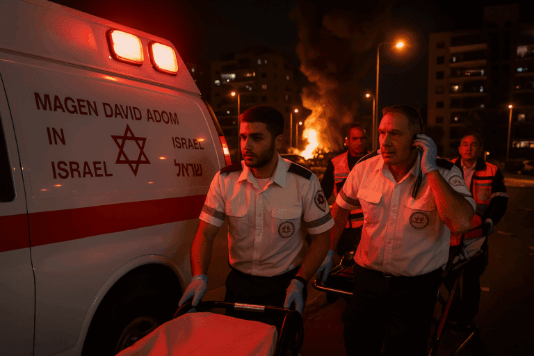 Lire la suite à propos de l’article Israël : frappé par des dizaines de missiles balistiques iraniens