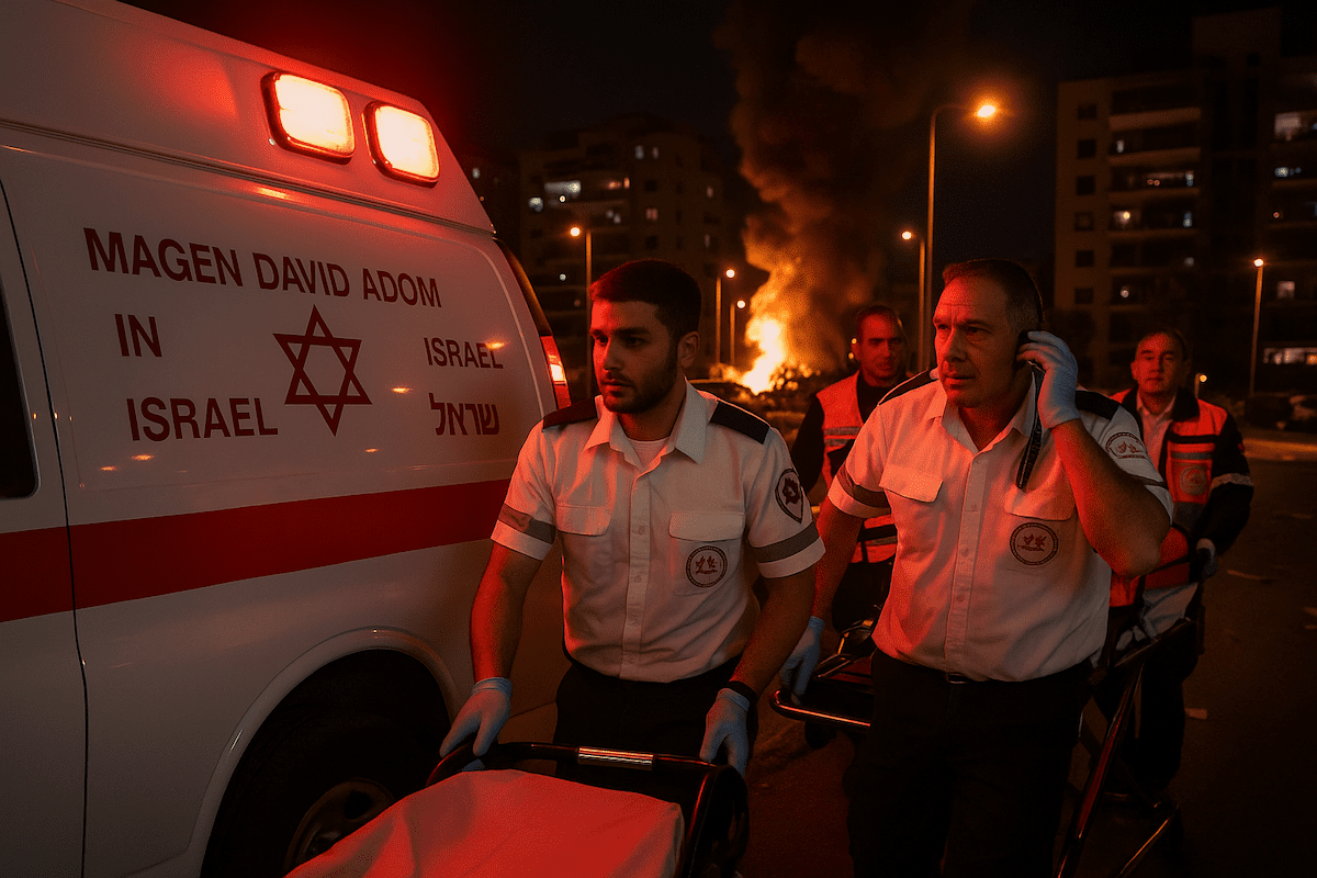 You are currently viewing Israël : frappé par des dizaines de missiles balistiques iraniens