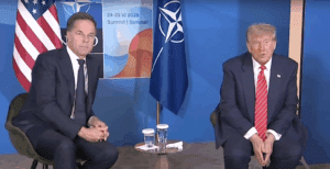 Lire la suite à propos de l’article La Haye : Trump et Rutte confirment leur intention d&rsquo;augmenter les dépenses militaires de l’OTAN à 5 % du PIB des pays membres