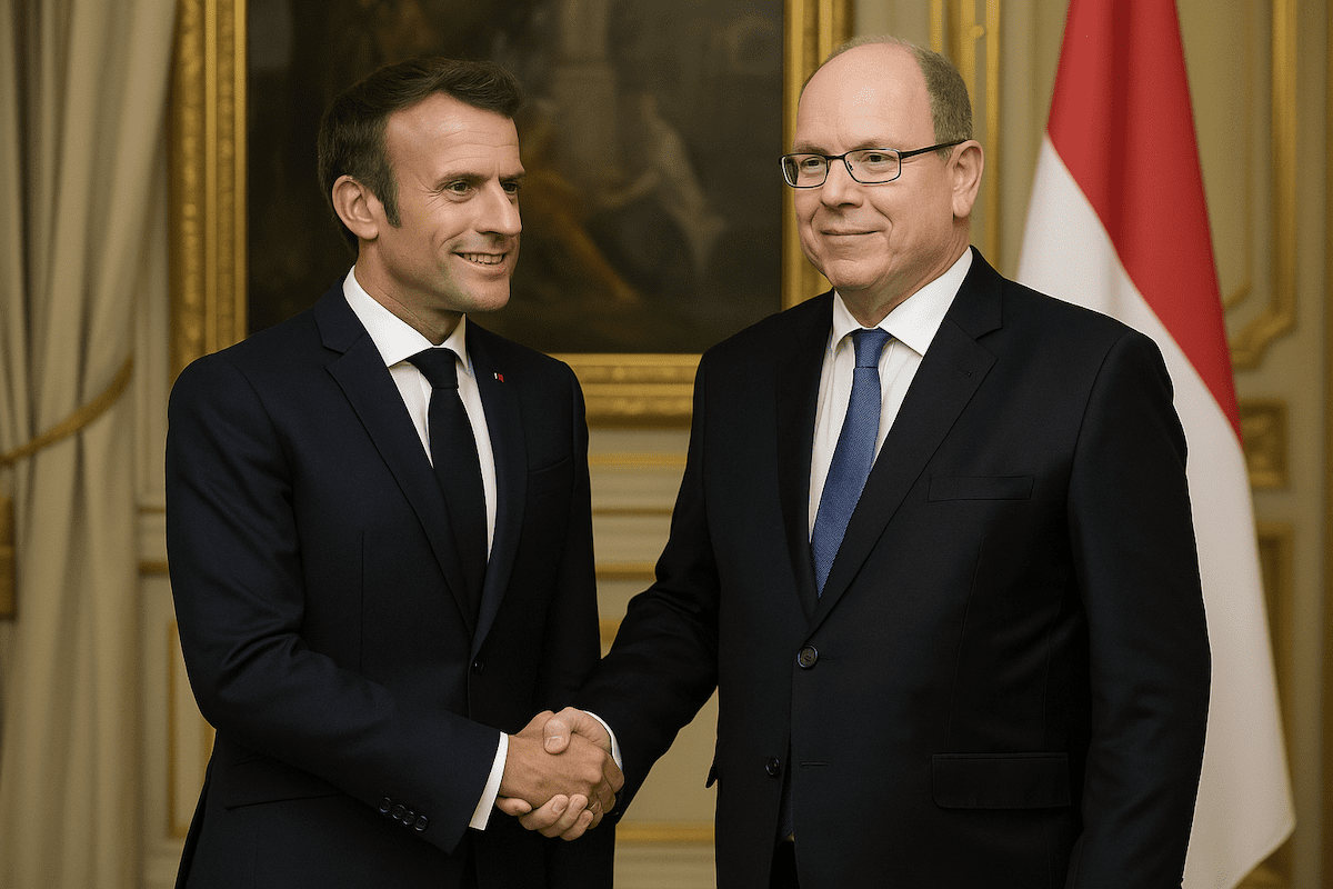 You are currently viewing Monaco : Emmanuel Macron baptise un mont sous-marin du nom d’Albert II lors de sa visite d’État