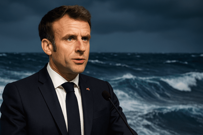 Lire la suite à propos de l’article Nice : Macron alerte sur un océan « en ébullition » et salue l’entrée en vigueur imminente du traité sur la haute mer