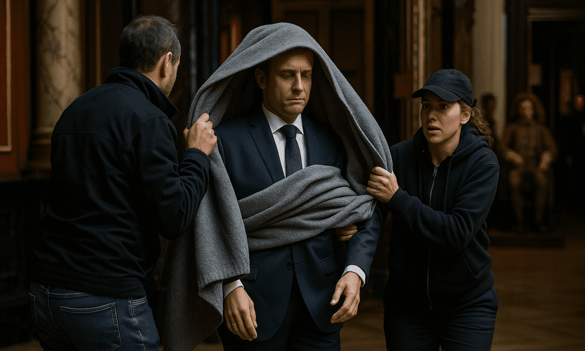 You are currently viewing Paris : Greenpeace revendiquerait le vol de la statue de cire d’Emmanuel Macron au musée Grévin