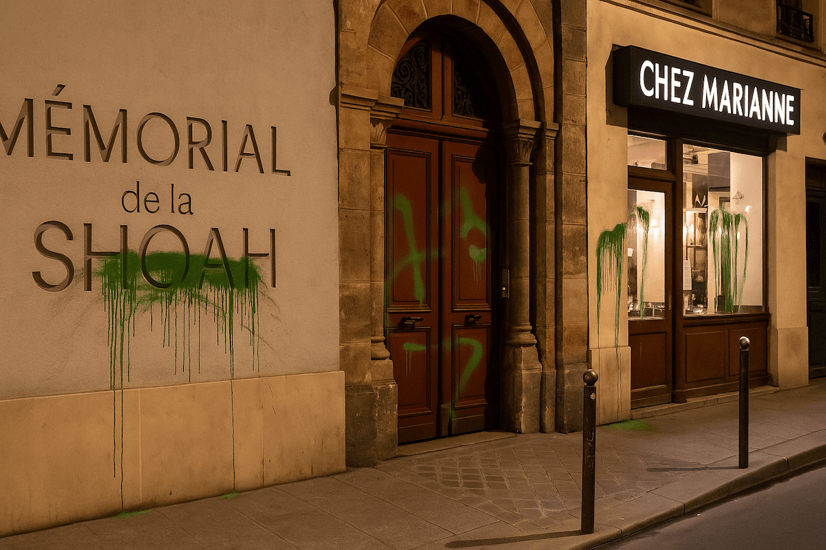 You are currently viewing Paris : trois hommes interpellés après des dégradations sur cinq lieux de culte juifs
