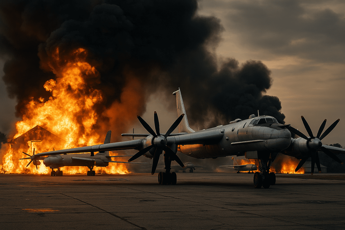 You are currently viewing Russie : les lourdes pertes infligées par l&rsquo;opération “Toile d’araignée”