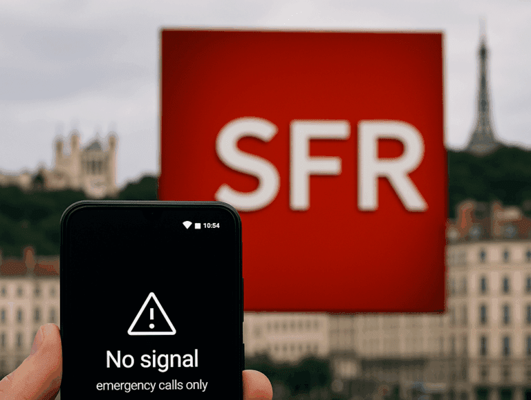 Lire la suite à propos de l’article Télécommunications : Le réseau SFR en panne dans toute la France
