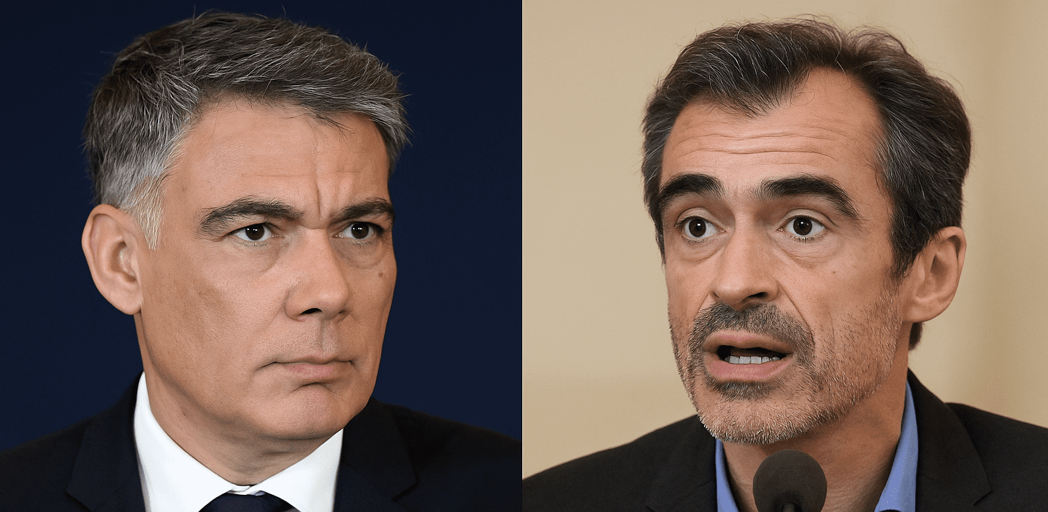 You are currently viewing Tensions sur X : Olivier Faure et Raphaël Enthoven s&rsquo;affrontent sur l&rsquo;antisémitisme et Gaza