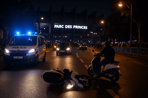 Lire la suite à propos de l’article Tragédie à Paris : un homme décède en scooter lors des célébrations de la victoire du PSG en Ligue des Champions