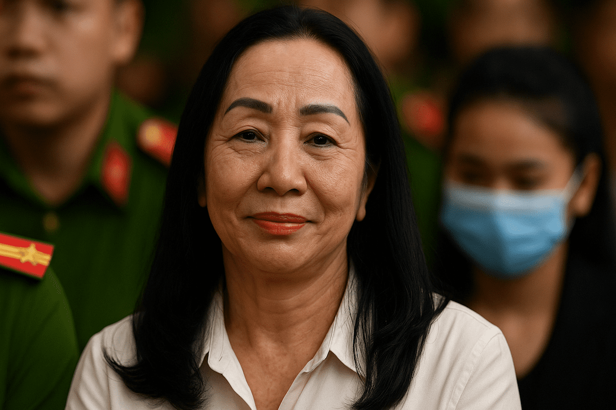 You are currently viewing Vietnam : la femme d&rsquo;affaires Truong My Lan échappe à la peine de mort malgré une fraude de 27 milliards de dollars