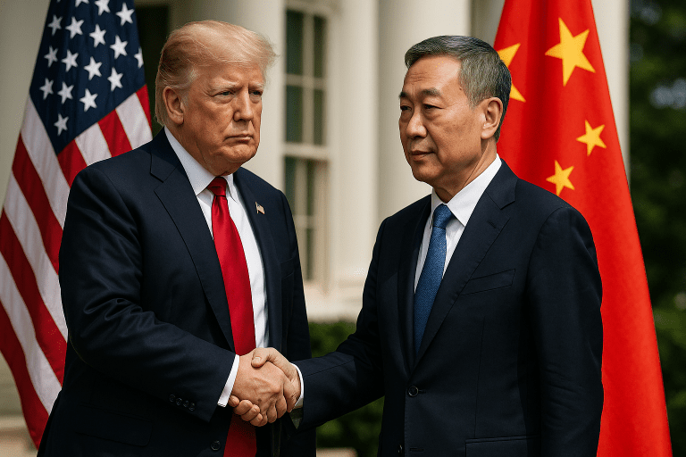 Lire la suite à propos de l’article Accord stratégique : Trump annonce un accord avec la Chine pour sécuriser l&rsquo;approvisionnement en terres rares