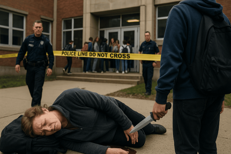 Lire la suite à propos de l’article Nogent : une surveillante poignardée mortellement par un collégien, Bayrou annonce l’expérimentation de portiques de sécurité