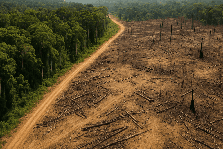Lire la suite à propos de l’article Brésil : la déforestation en Amazonie repart à la hausse à l’approche de la COP30