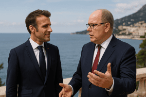 Lire la suite à propos de l’article Monaco : Macron en visite d’État pour célébrer l’alliance franco-monégasque et défendre les océans