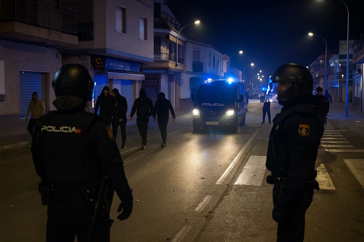 You are currently viewing Émeutes racistes en Espagne : à Torre Pacheco, la tension ne retombe pas malgré l’échec des mobilisations d’extrême droite